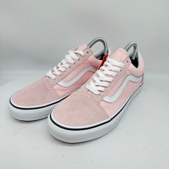 Vans Old Skool Low Top Blush Pink Sneakers Womens Size 9.5 Mens 8 NWT - Picture 2 of 14